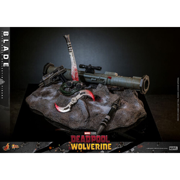Deadpool & Wolverine - Hot Toys 1/6 Blade 30 cm