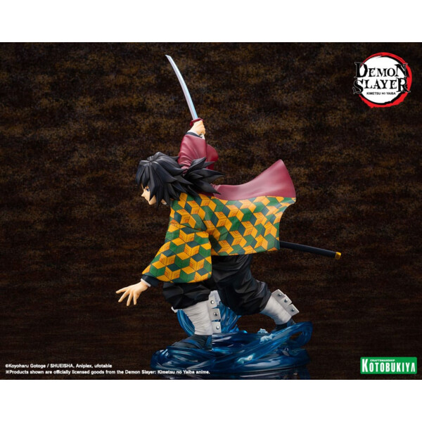 Demon Slayer Kimetsu no Yaiba Estatua ARTFXJ PVC 18 Giyu Tomioka 21 cm