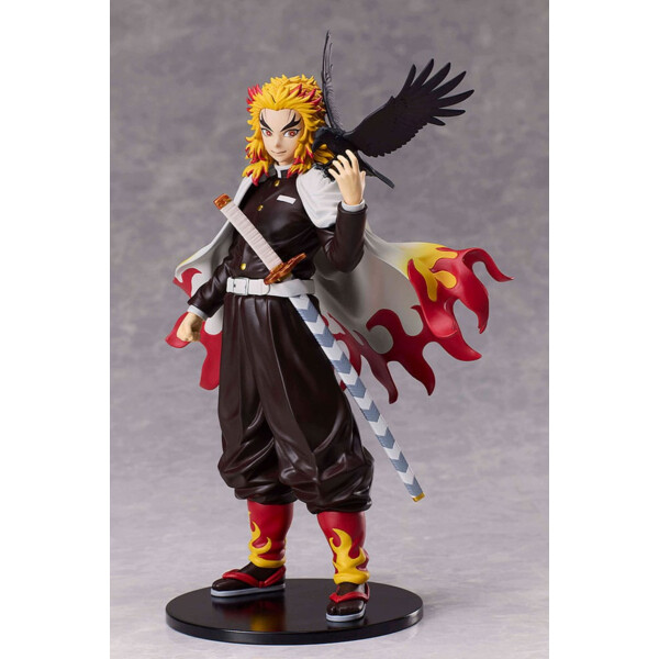 Demon Slayer Kimetsu no Yaiba Estatua Kyojuro Rengoku Flame Hashira 20 cm