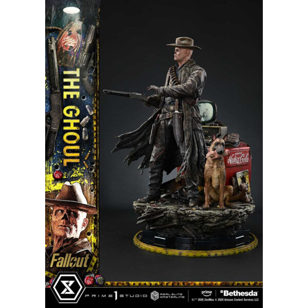 Fallout (TV Series) Estatua Real Elite Masterline Series 1/4 The Ghoul 64 cm