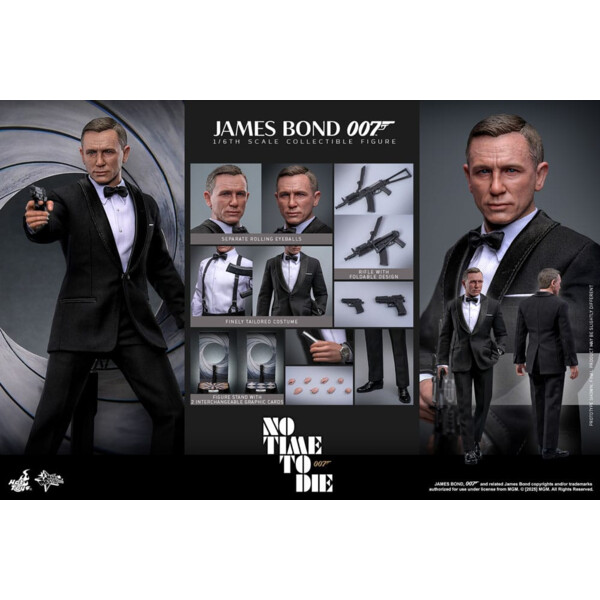 Hot Toys 1/6 James Bond – No Time to Die (30 cm)