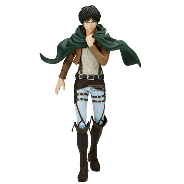 ¡Eren está listo para luchar! ⚔️ – Figura Grandista 28 cm | Attack on Titan