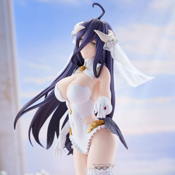 La belleza demoníaca de Nazarick en tu vitrina 🖤 – Albedo Glitter & Glamorous (27 cm)
