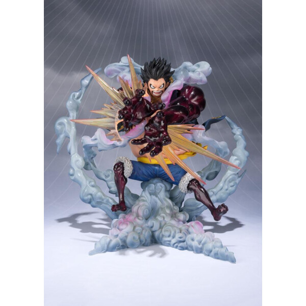One Piece Estatua PVC FiguartsZERO Monkey D. Luffy Gear 4 Leo Bazooka Reissue 18 cm