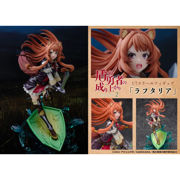 The Rising of the Shield Hero Estatua PVC 1/7 Raphtalia 27 cm