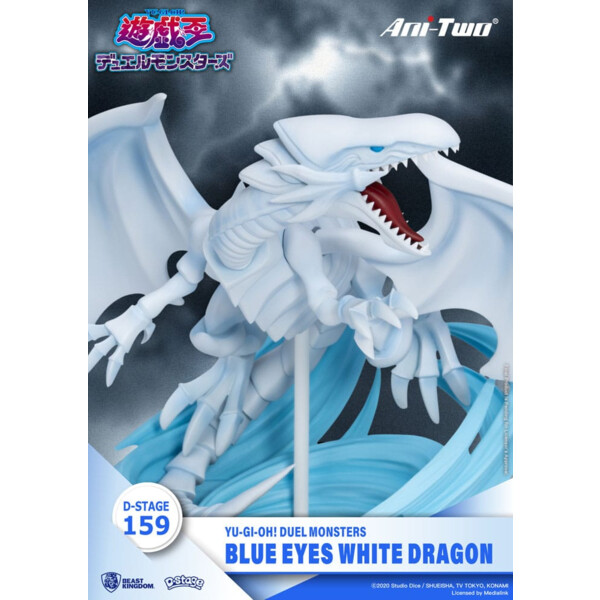Yu-Gi-Oh! Duel Monsters D-Stage PVC Diorama Blue Eyes White Dragon 15 cm
