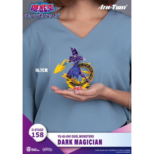 Yu-Gi-Oh! Duel Monsters D-Stage PVC Diorama Dark Magician 15 cm