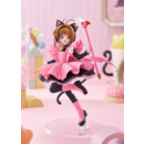 Cardcaptor Sakura Estatua PVC Pop Up Parade Sakura Kinomoto Black Cat Costume Ver. L Size 22 cm