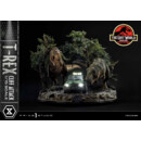 Prime 1 Studio -  Jurassic Park The Lost World 1/15 T-Rex Cliff Attack 53 cm