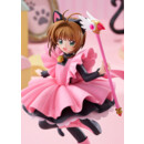 Cardcaptor Sakura Estatua PVC Pop Up Parade Sakura Kinomoto Black Cat Costume Ver. L Size 22 cm