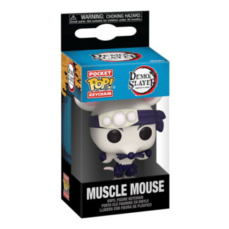 Demon Slayer: Kimetsu no Yaiba Llaveros Pocket POP! Vinyl Muscle Mouse 4 cm