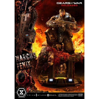 Gears of War: Reloaded – Estatua Real Elite Masterline Series 1/3 Marcus Fenix Ultimate Version 97 cm