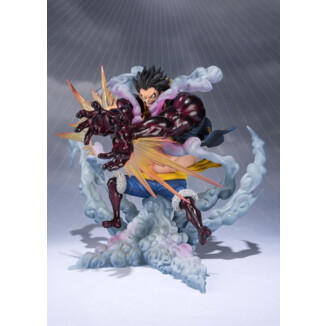 One Piece Estatua PVC FiguartsZERO Monkey D. Luffy Gear 4 Leo Bazooka Reissue 18 cm