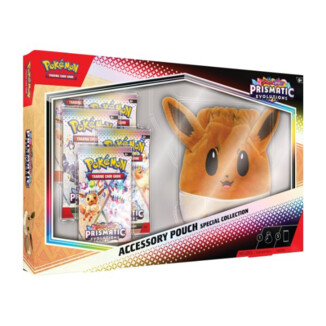 Prismatic Evolutions Eevee Pouch Special Collection Box