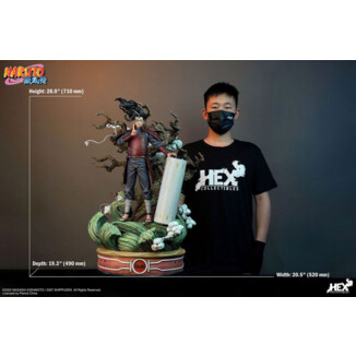 Naruto Shippuden Estatua 1/4 Master Museum Senju Hashirama 71 cm