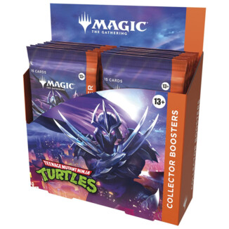 Magic the Gathering Teenage Mutant Ninja Turtles Caja de Sobres de coleccionista (12) inglés